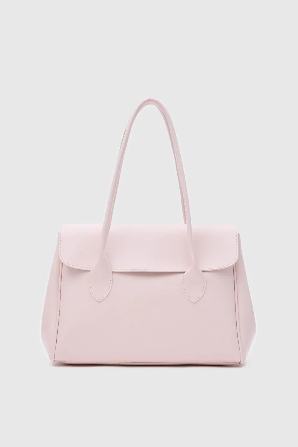 Chic Pastel Pink Handbag